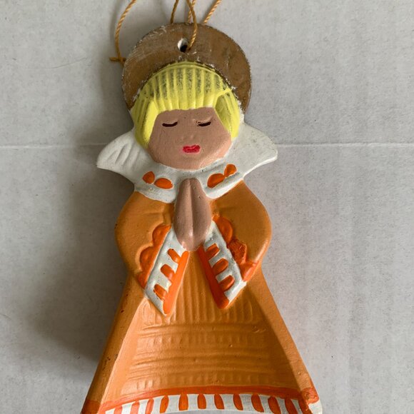 Lot of 38 Vintage Christmas Ornaments Santa Angel Cow Heart Star Bell Stocking - Picture 4 of 15